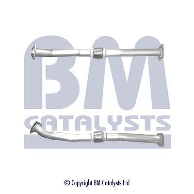 BM Catalysts Abgasrohr Vorne passend für Nissan Navara 2.5 dCi Pathfinde...