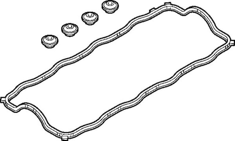 ELRING Gasket Set, cylinder head cover