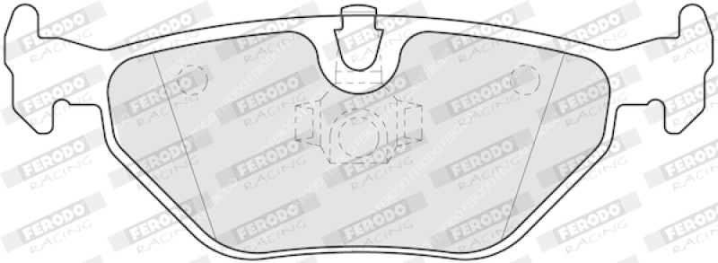 FERODO RACING Bremsbelagsatz, Scheibenbremse