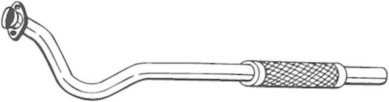 BOSAL Abgasrohr 840-161