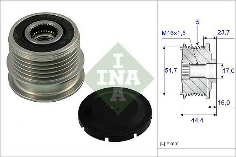 INA Alternator Freewheel Clutch