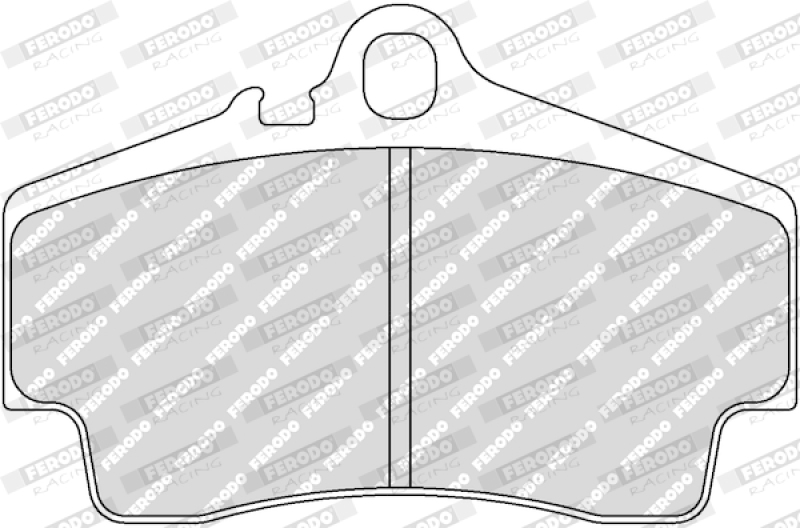 FERODO RACING Bremsbelagsatz, Scheibenbremse