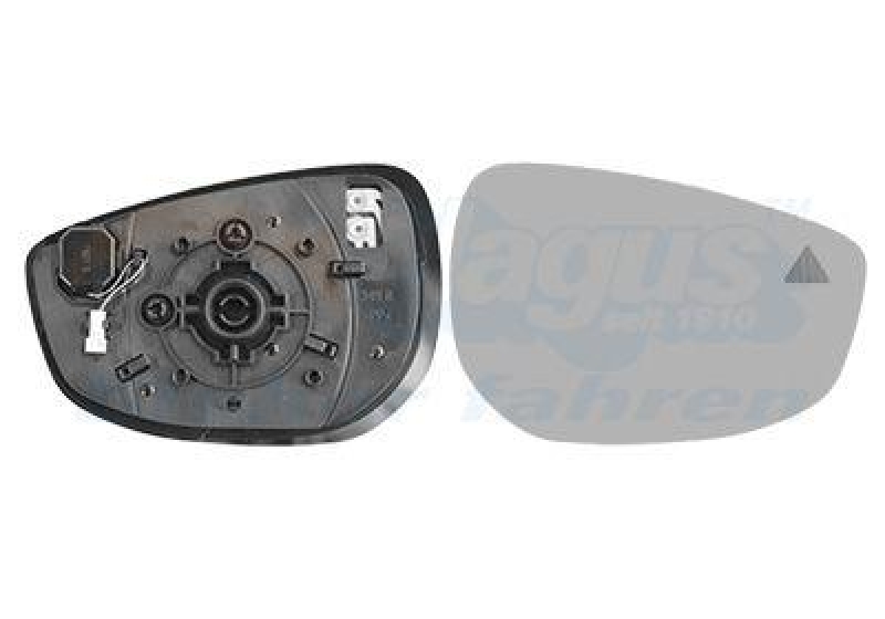 VAN WEZEL Spiegelglas, Au&szlig;enspiegel * HAGUS *