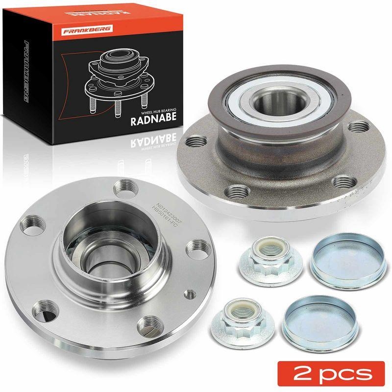 2x Frankberg Radnabe Radlagersatz Hinterachse beidseitig 5481FB0030337