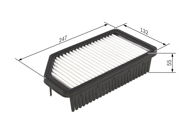 BOSCH Luftfilter F 026 400 414