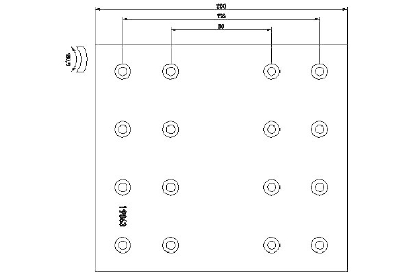 TEXTAR Brake Lining Kit, drum brake