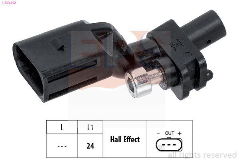 EPS Impulsgeber, Kurbelwelle Made in Italy - OE Equivalent