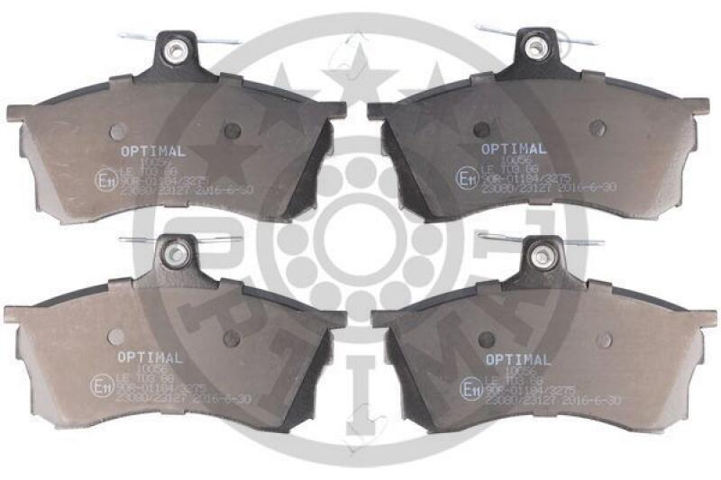 OPTIMAL Bremsbelagsatz, Scheibenbremse