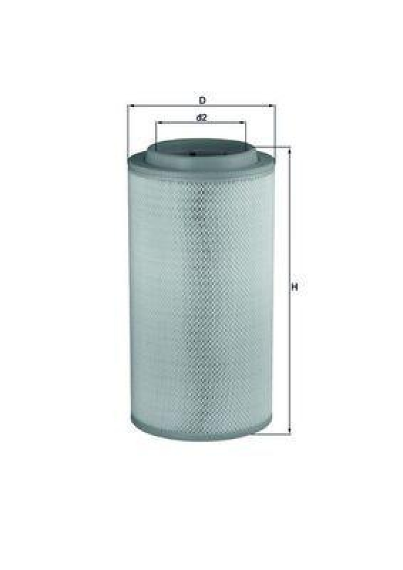 MAHLE Luftfilter LX 1734