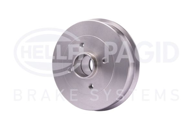 2x HELLA Brake Drum