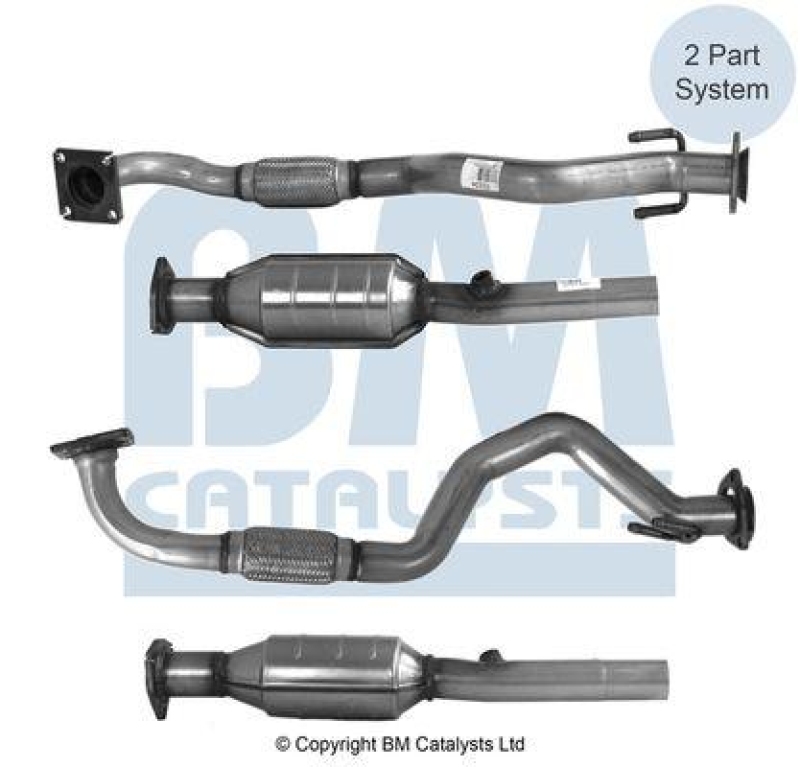 BM CATALYSTS Catalytic Converter Approved