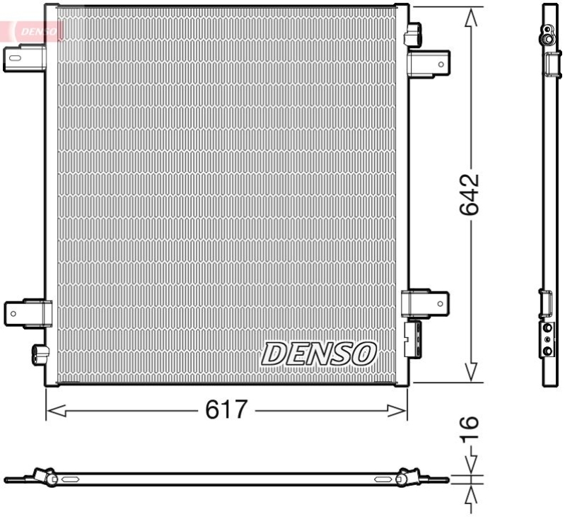 DENSO Condenser, air conditioning