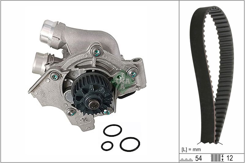 Schaeffler INA Wasserpumpe + Zahnriemensatz