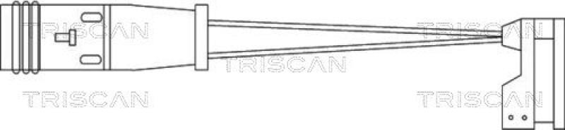 TRISCAN Warning Contact, brake pad wear