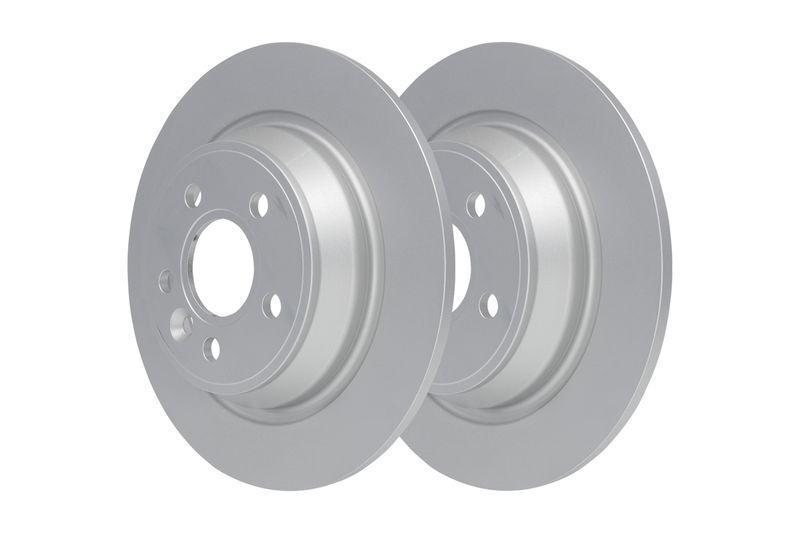 ATE Bremsscheiben + Ceramic Bremsbeläge Vorne Hinten passend für Ford Galaxy 2.0