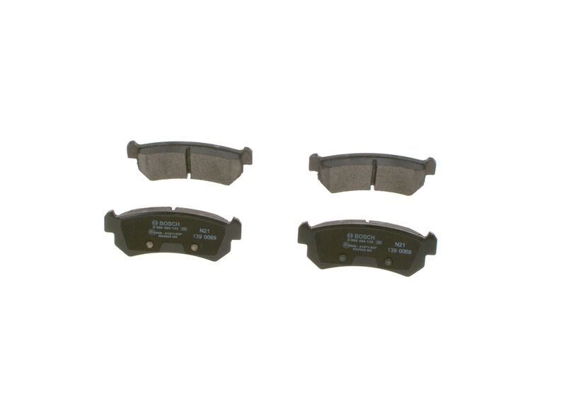 BOSCH Brake Pad Set, disc brake