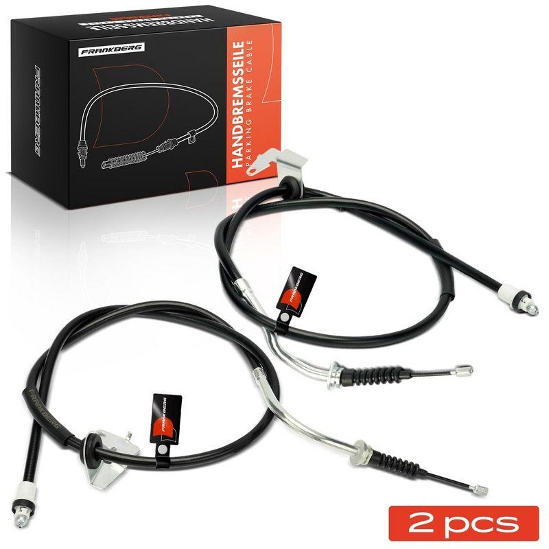 2x Frankberg Seilzug Feststellbremse Hinterachse beidseitig 5481FB0041457