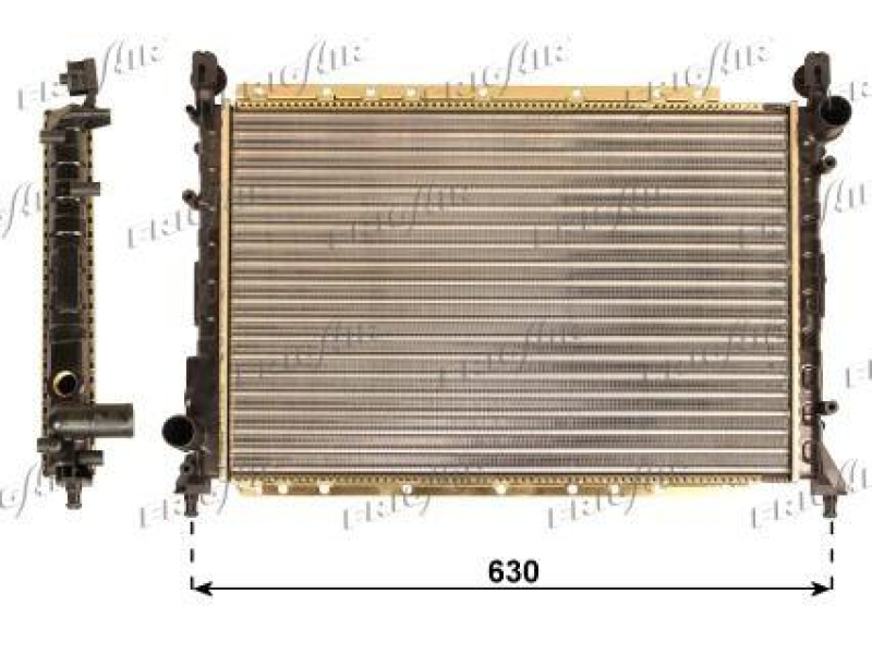 FRIGAIR Radiator, engine cooling