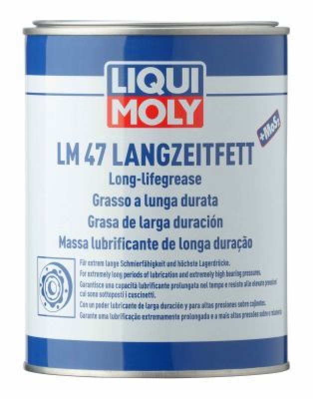 LIQUI MOLY Grease LM 47 Langzeitfett + MoS2