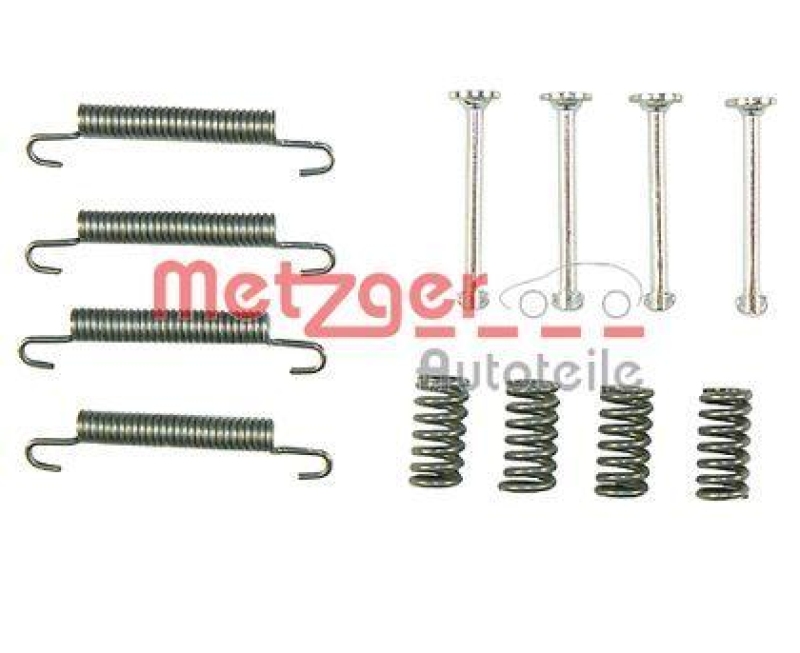 METZGER Accessory Kit, parking brake shoes
