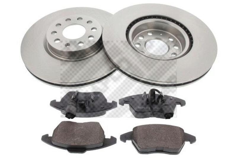 MAPCO Brake Set, disc brakes