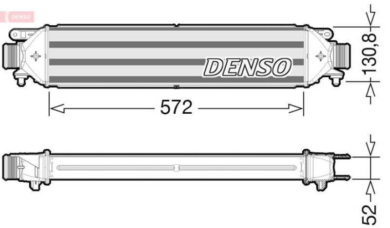 DENSO Ladeluftkühler