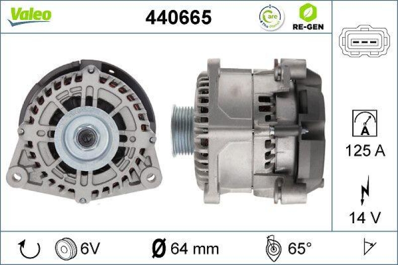 VALEO Generator VALEO RE-GEN AT
