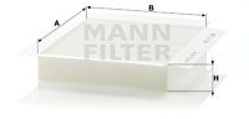 MANN-FILTER Filter, interior air