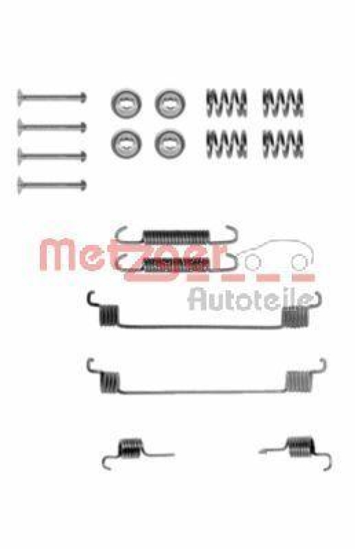 METZGER Accessory Kit, brake shoes