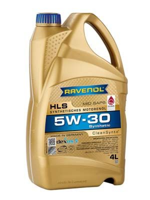 4L RAVENOL Motoröl HLS SAE 5W-30