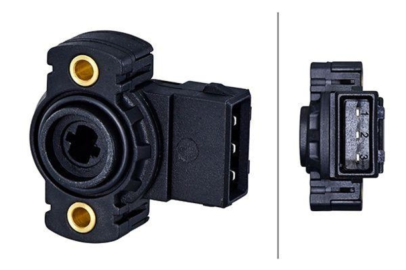 HELLA Sensor, Drosselklappenstellung 6PX 008 476-811