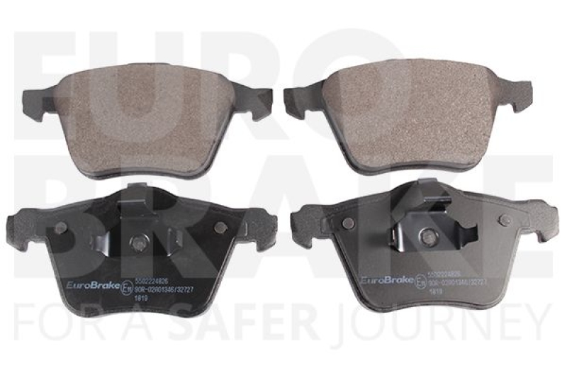 EUROBRAKE Brake Pad Set, disc brake