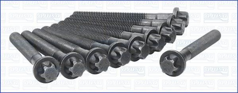 AJUSA Bolt Kit, cylinder head