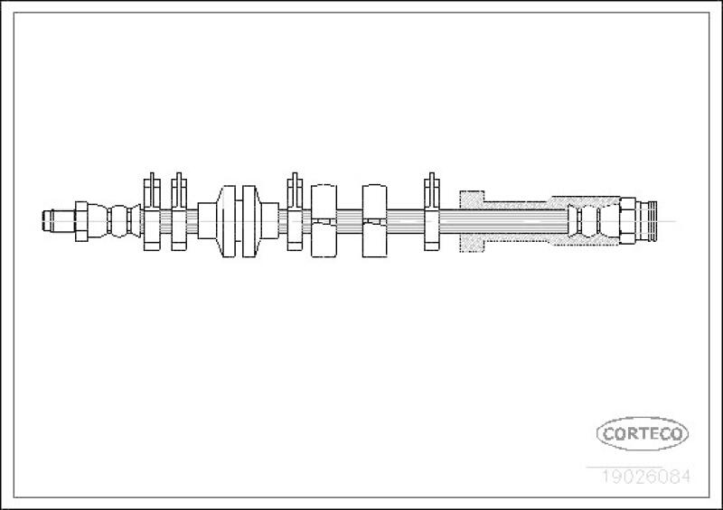 CORTECO Bremsschlauch