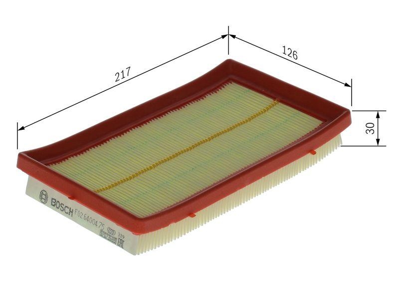 BOSCH Luftfilter F 026 400 475