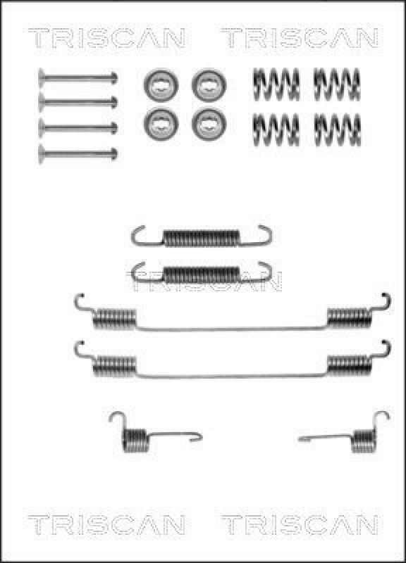 TRISCAN Accessory Kit, brake shoes