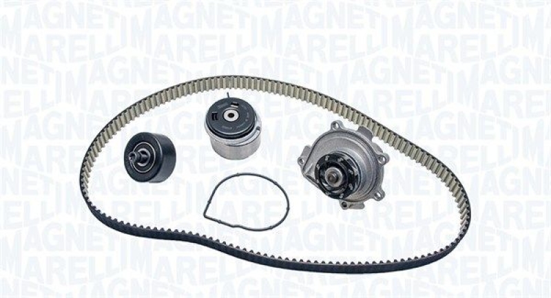 MAGNETI MARELLI Wasserpumpe + Zahnriemensatz