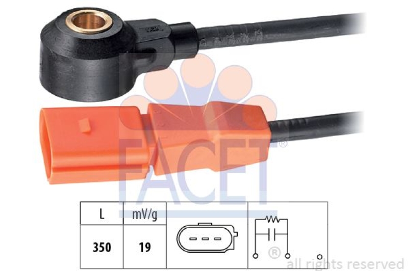 FACET Klopfsensor Made in Italy - OE Equivalent