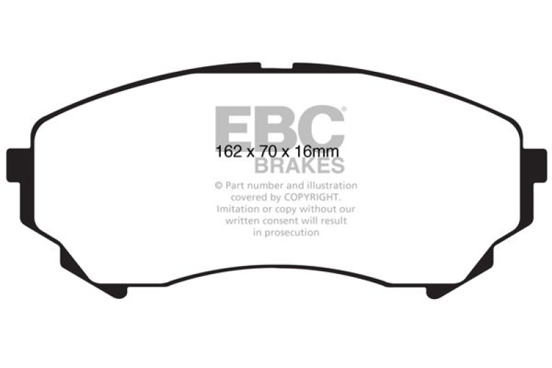 EBC Brakes Brake Pad Set, disc brake