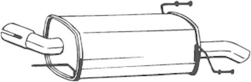BOSAL End Silencer