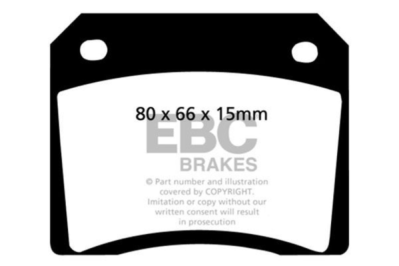 EBC Brakes Brake Pad Set, disc brake