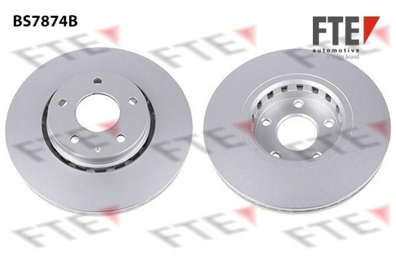 2x FTE Bremsscheibe COATED RANGE FTE