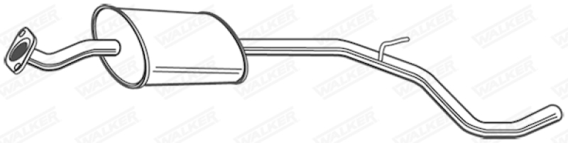 WALKER Mittelschalld&auml;mpfer 23653