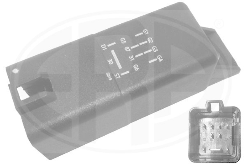 ERA Control Unit, glow time