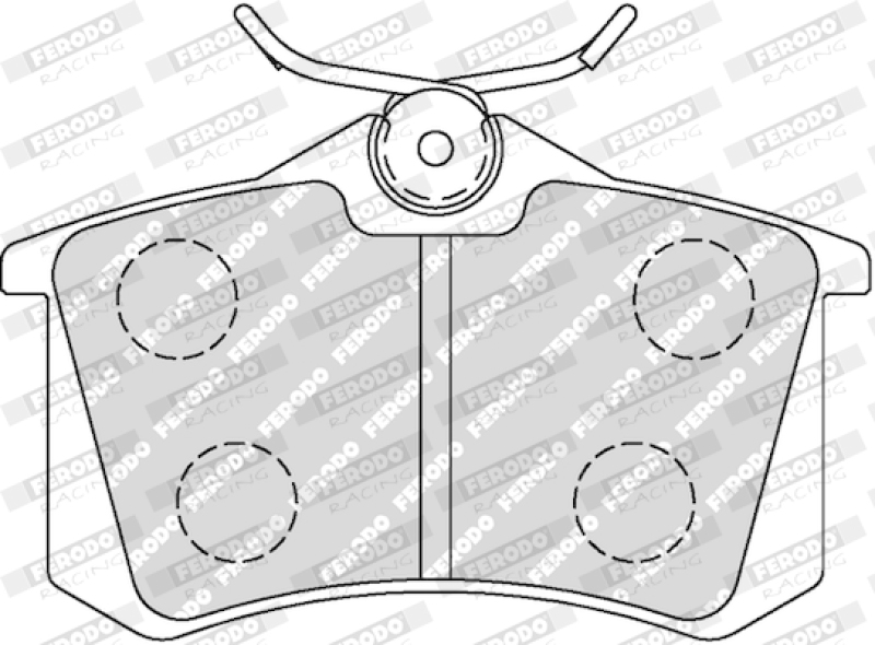 FERODO RACING Bremsbelagsatz, Scheibenbremse