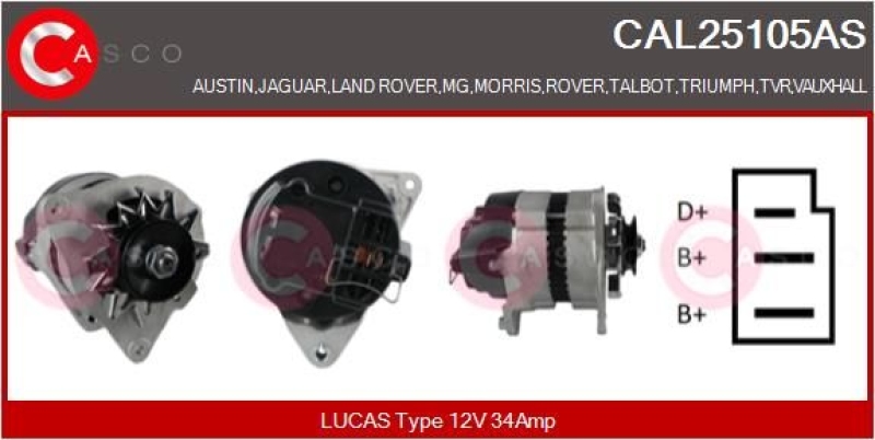 CASCO Generator Brand New HQ