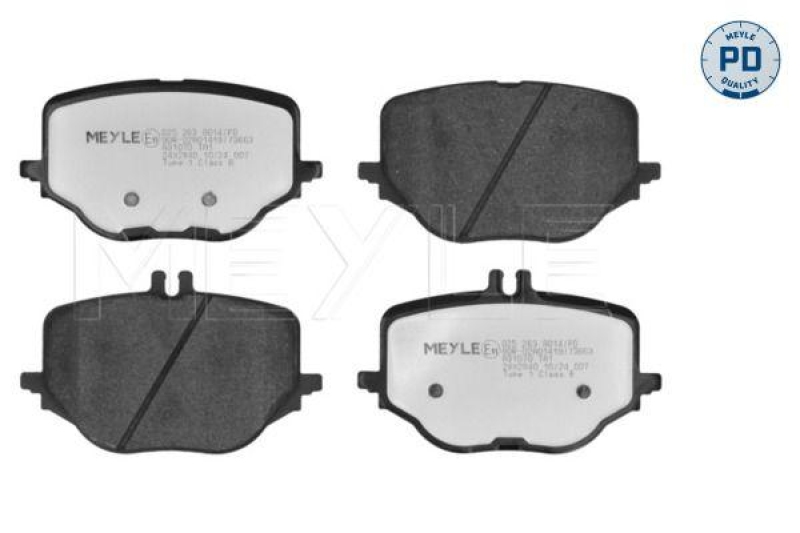 MEYLE Bremsbelagsatz, Scheibenbremse MEYLE-PD: Advanced performance and design.