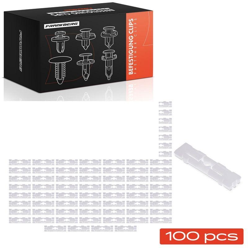 100x Frankberg Befestigungsclips Dachleiste 5481FB0064054