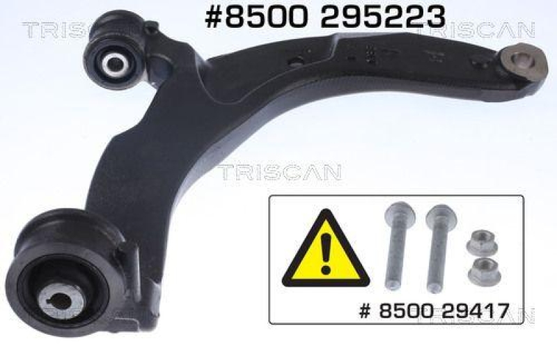 TRISCAN Track Control Arm