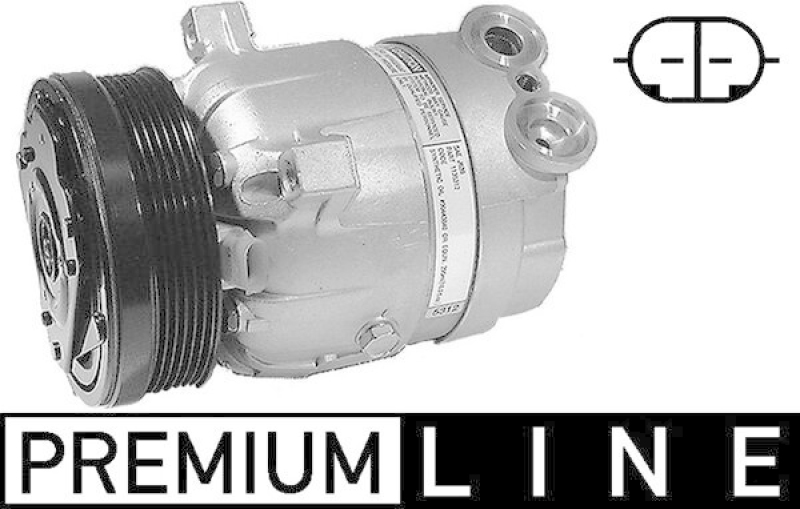 MAHLE Kompressor, Klimaanlage BEHR *** PREMIUM LINE ***